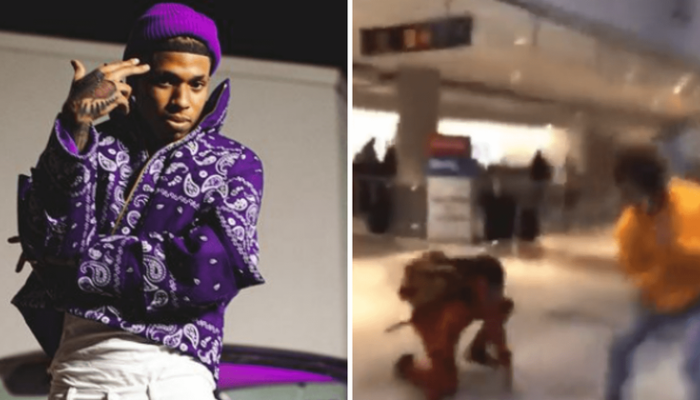 NLE Choppa fought an NBA YoungBoy fan.